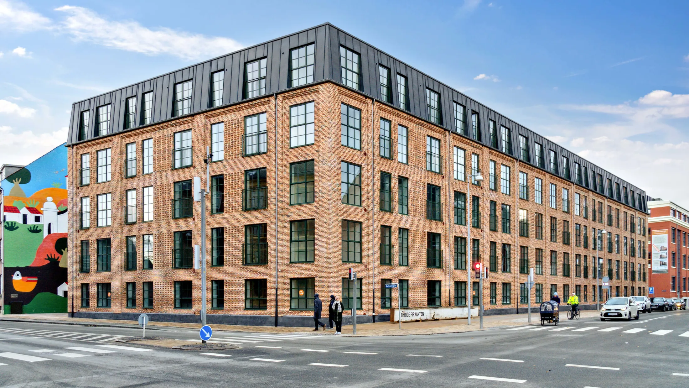 Facade Lejeboliger på Tolderlundsvej i Odense