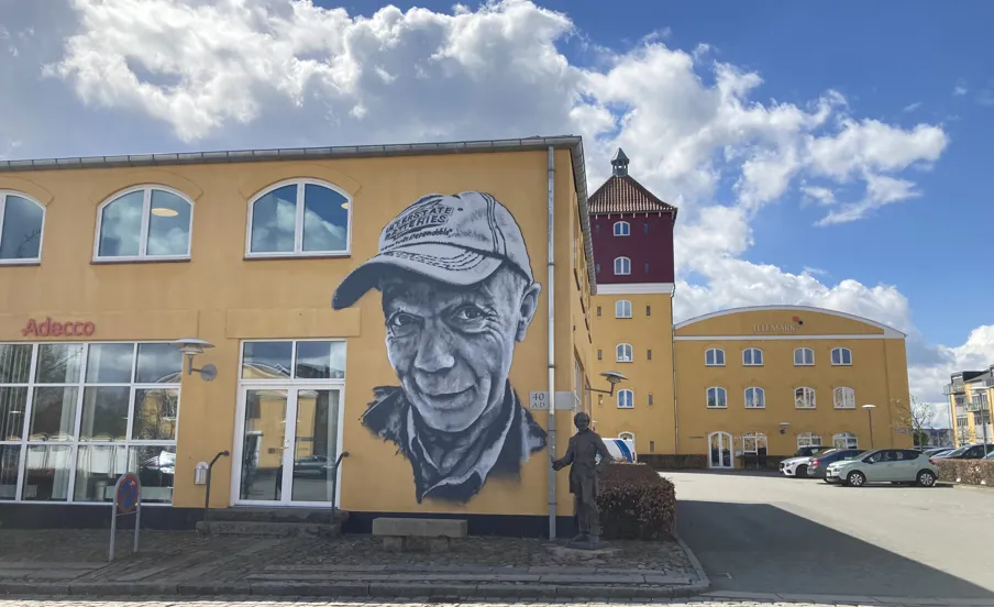 Hendrik Beikirch kunst i Frichsparken på Søren Frichs Vej i Aarhus