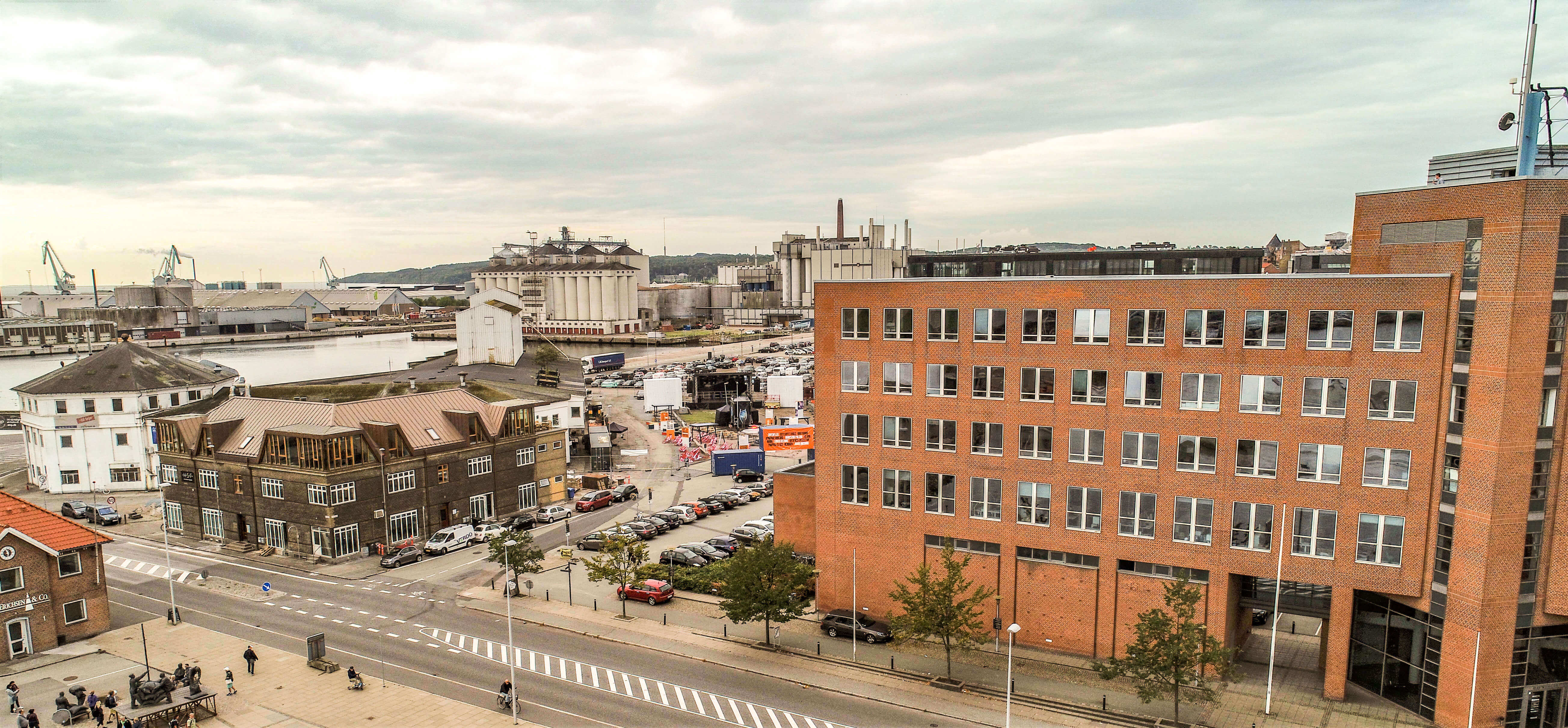 Bygninger Mindet 1-4 i Aarhus
