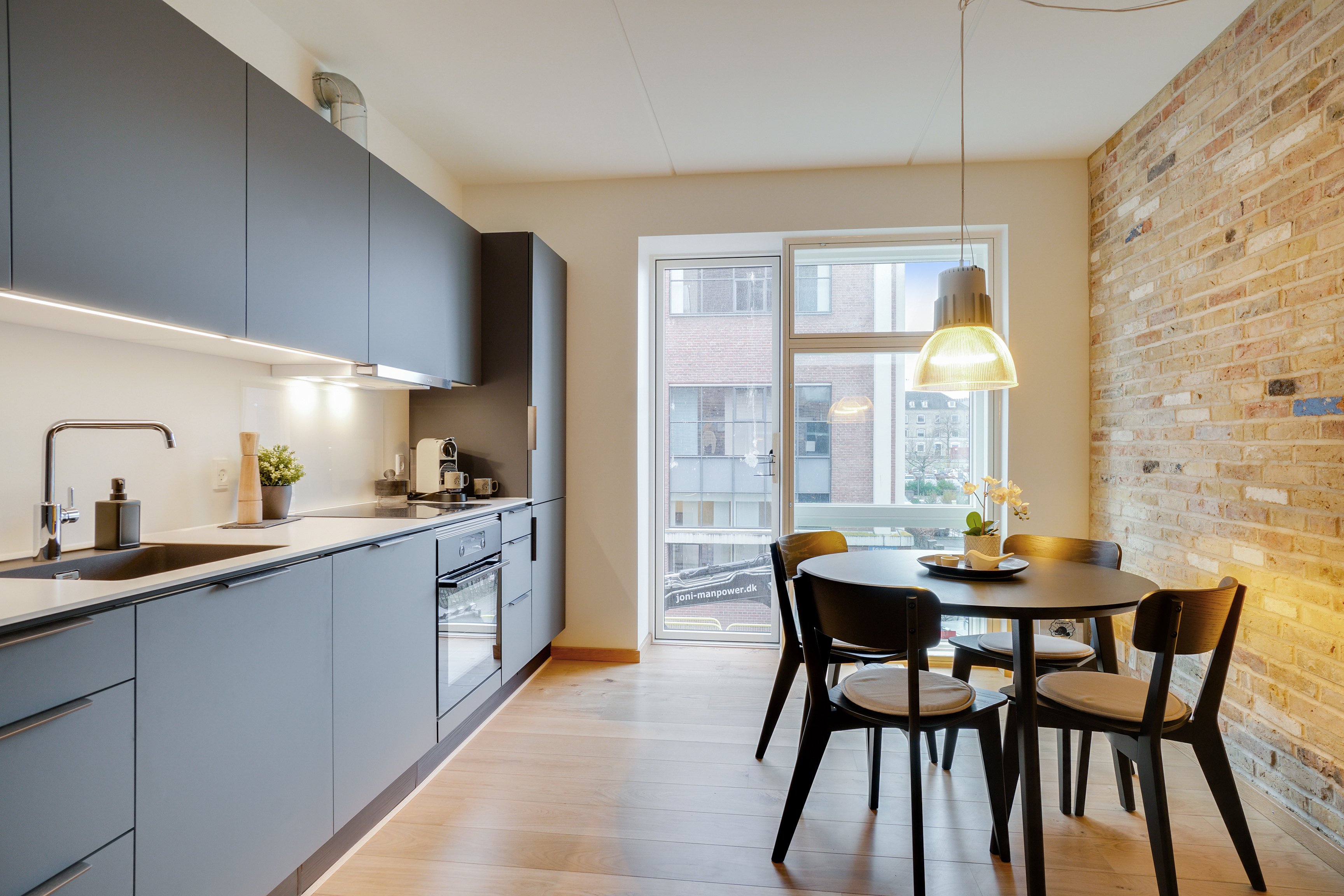 Interiør i lejeboliger på Edisonsvej i Odense