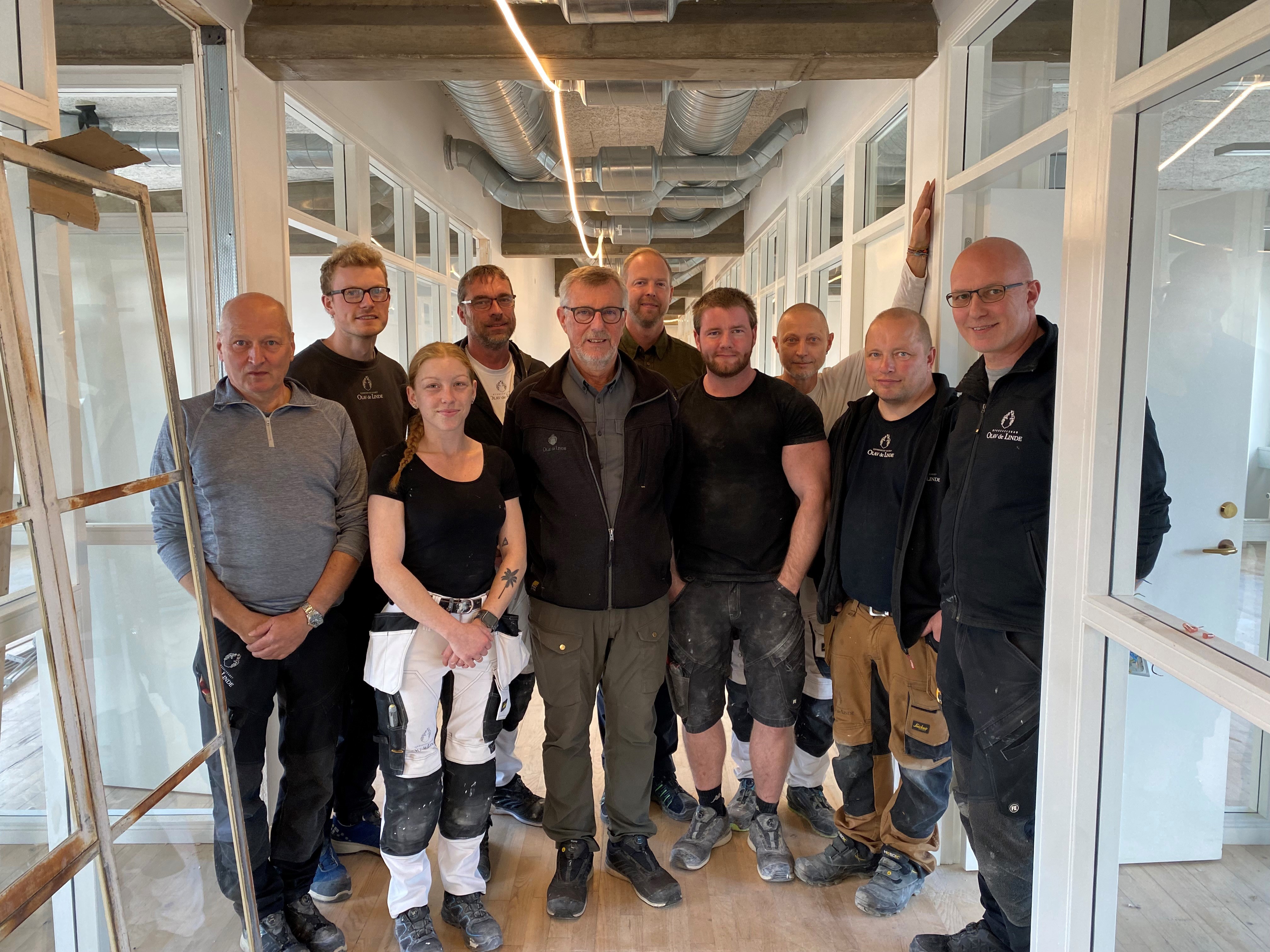 Ejendomsselskabet Olav de Linde Håndværker Team Frichsparken