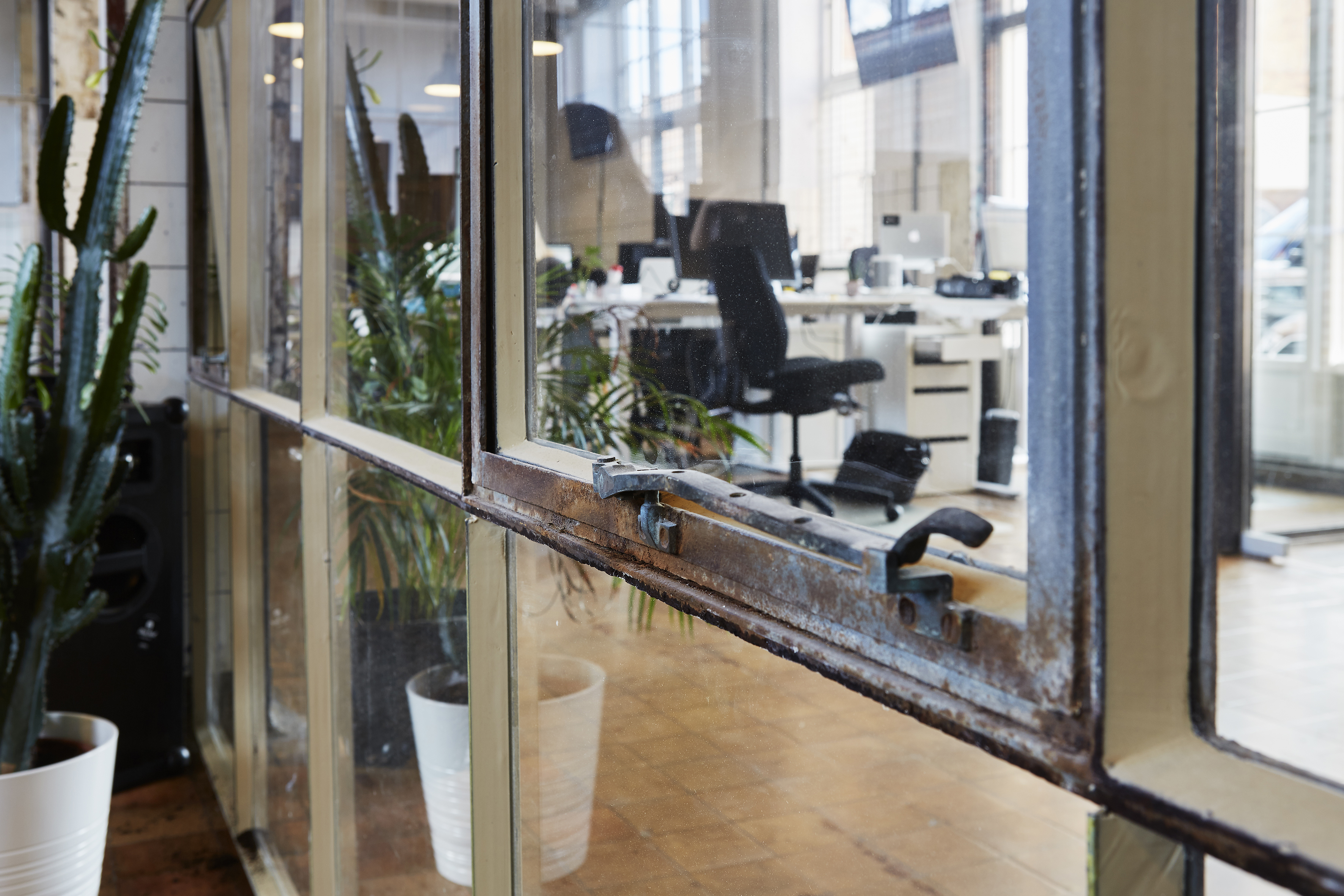 Interiør i lokaler på Prags Bouldevard 49 i København 2019