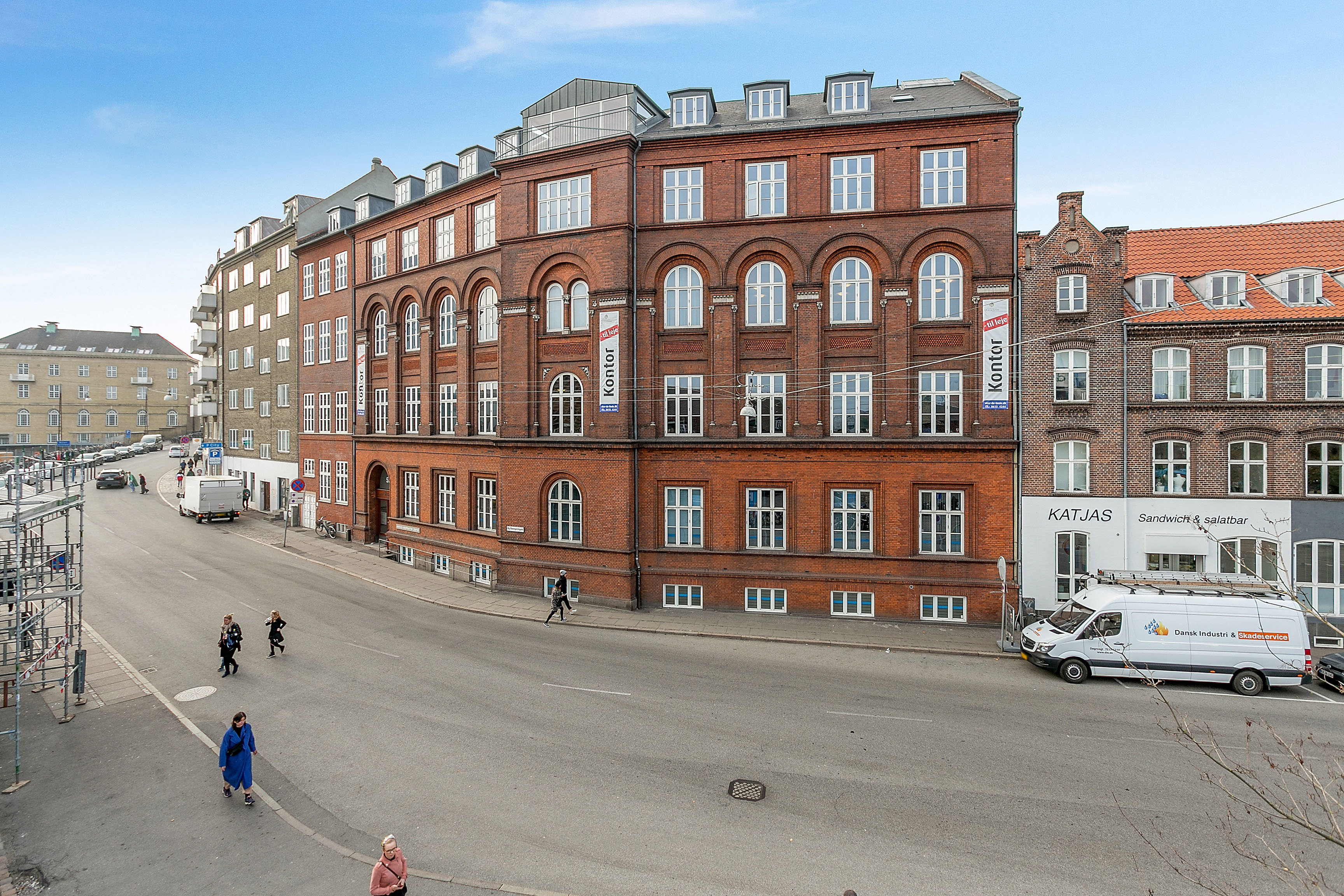Facade Ny Banegårdsgade 55 i Aarhus