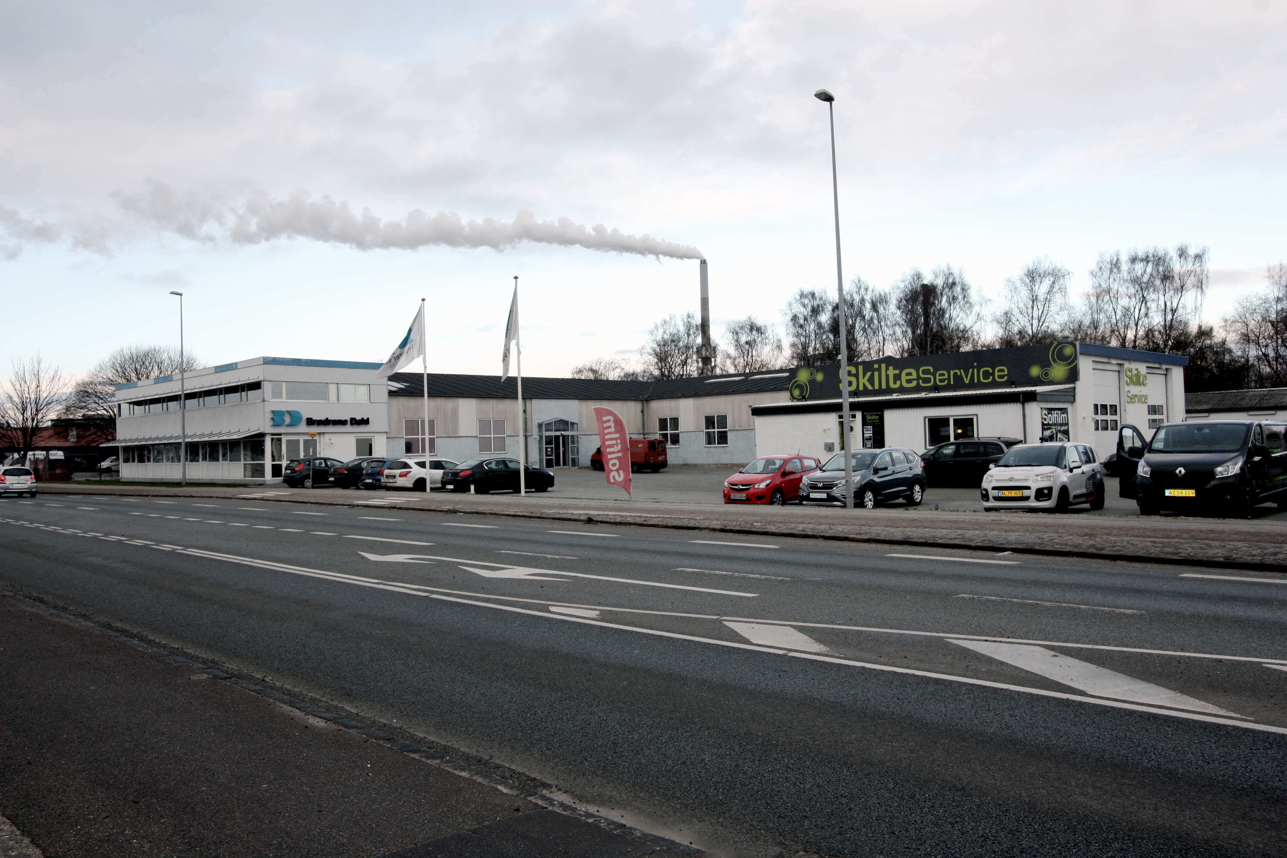 Facade på Grenåvej 19 i Randers