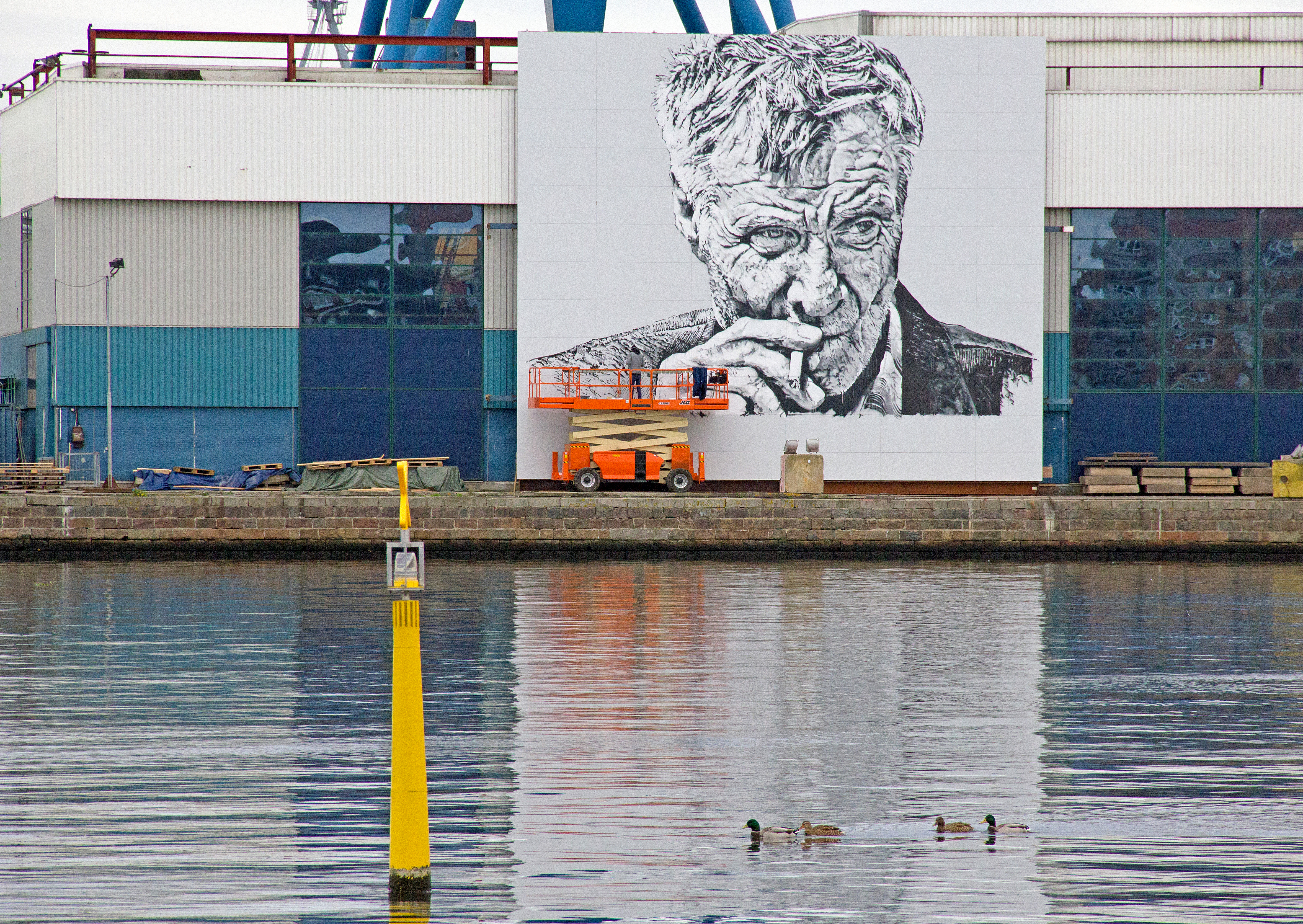  Kunst Streetart Mellemarmen Balticagade 21 Hendrik Beikirch 2016