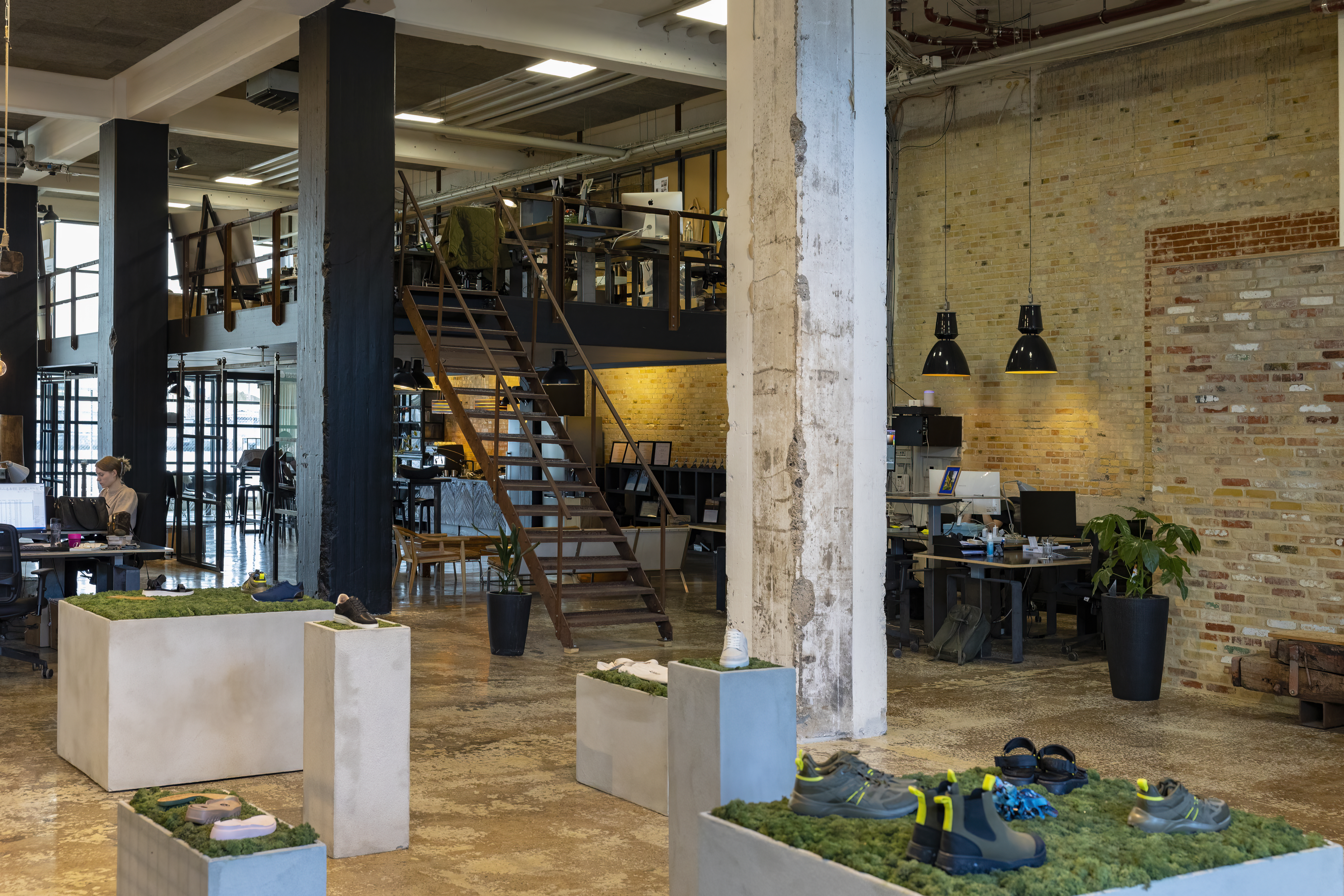 Wooden lokaler på Balticagade Mellemarmen på Aarhus havn 