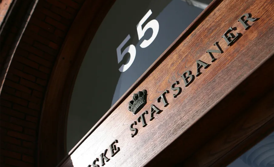 Danske Statsbaner Ny Banegårdsgade 55 i Aarhus
