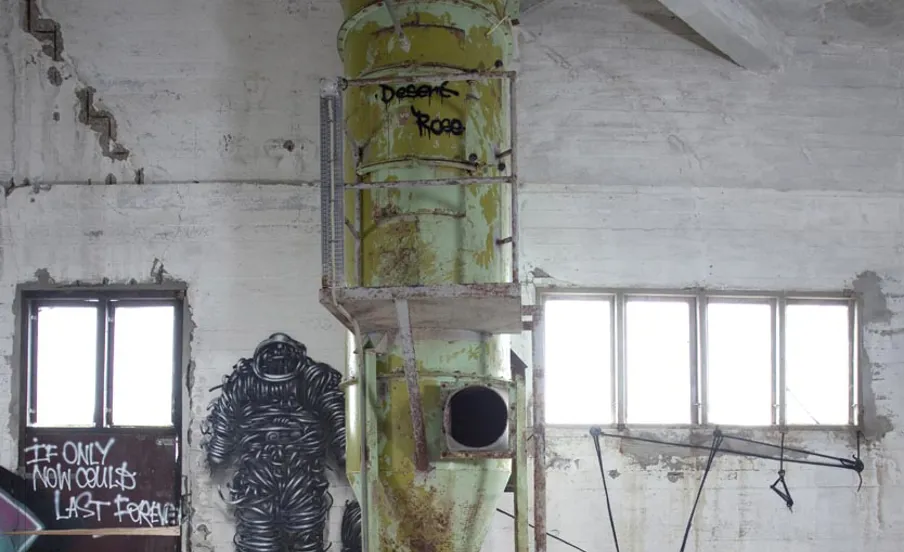 Kunst Streetart Dokken Mellemarmen Balticagde Daleast 2012