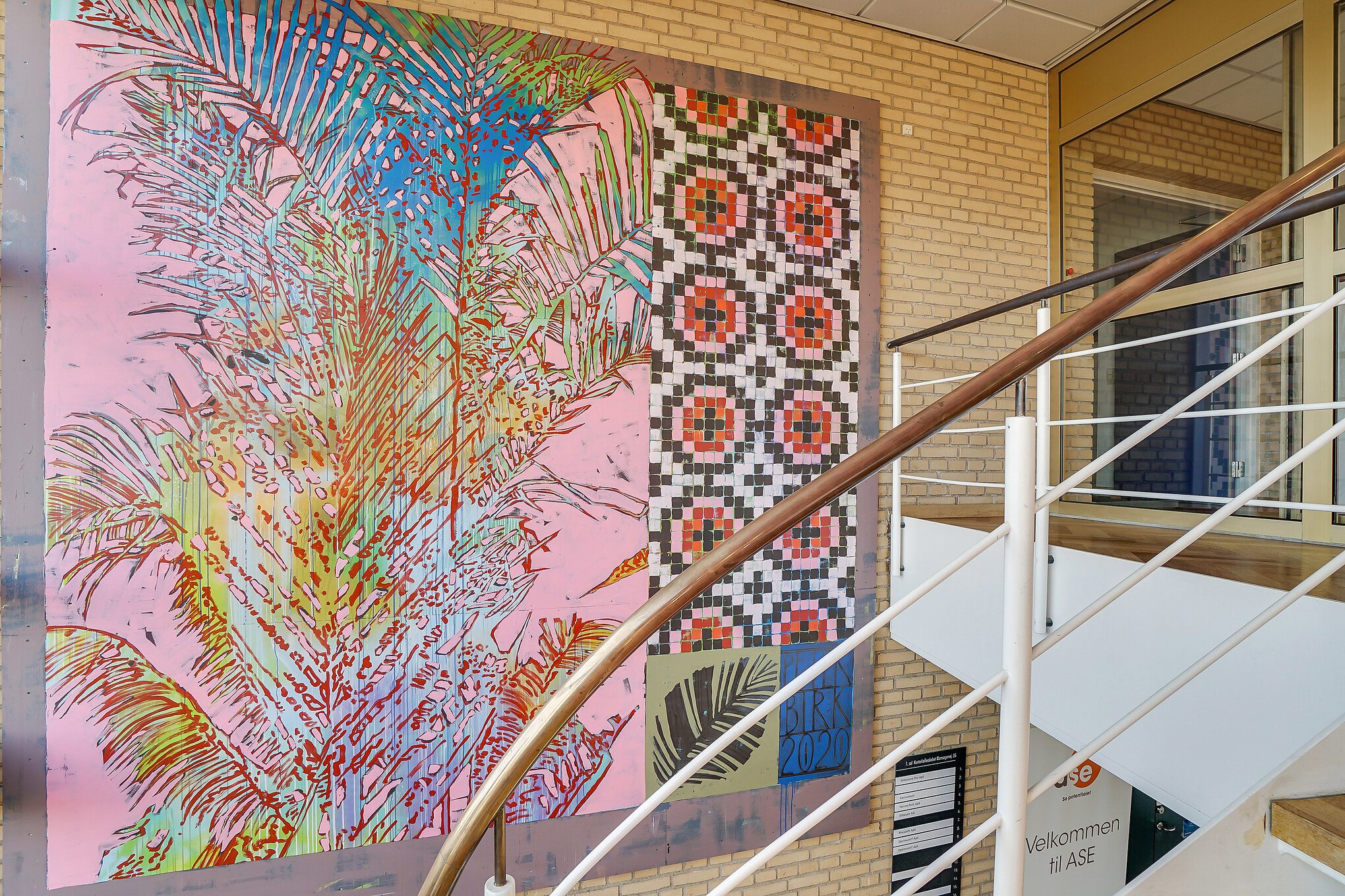 Kunst Streetart Klamsagervej 35 Peter Birk 2020 