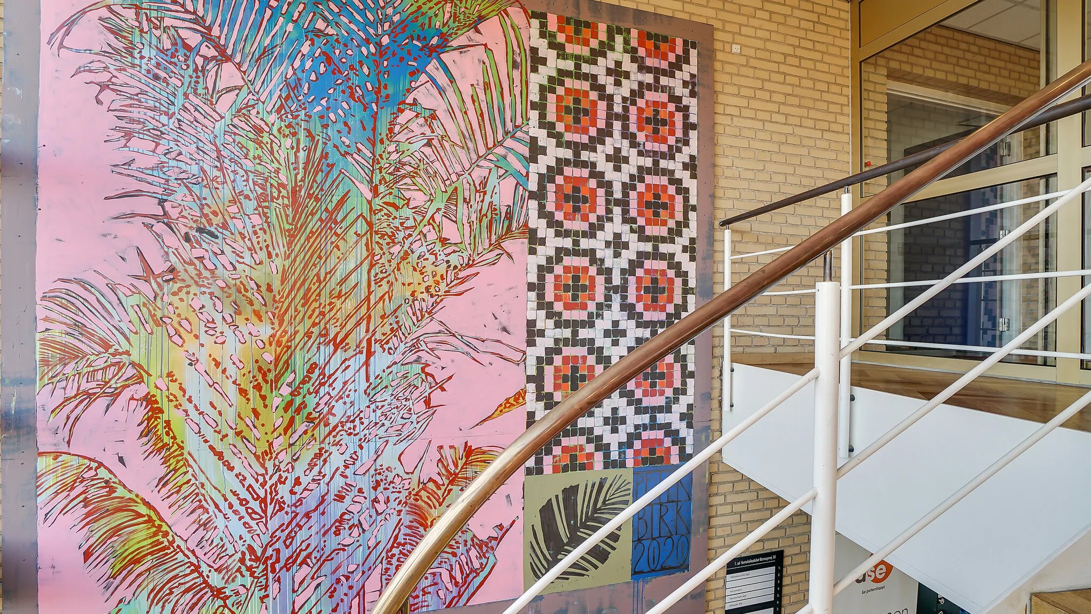 Kunst Streetart Klamsagervej 35 Peter Birk 2020