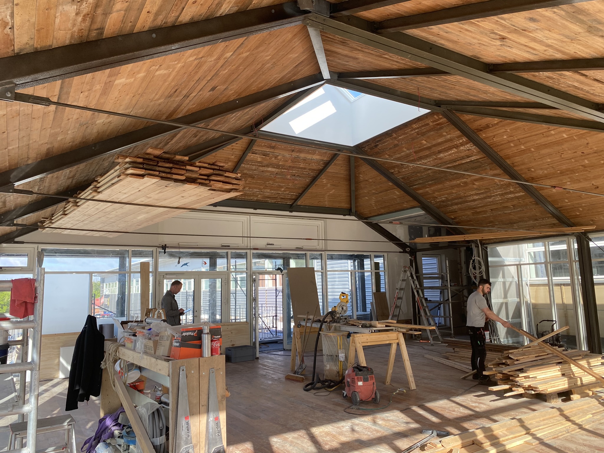 Orangeri af genbrug: 90 procent af materialerne har haft et tidligere liv