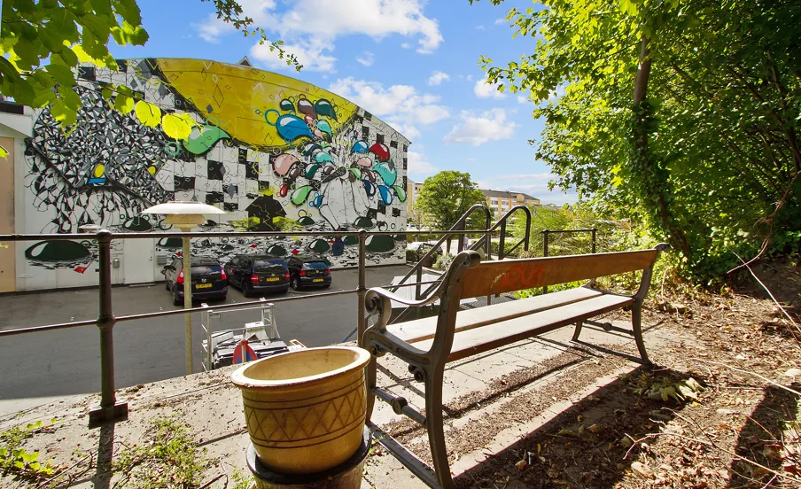 Kunst Streetart Frichsparken Søren Frichs Vej 38 E Anders Reventlov Larsen 2012