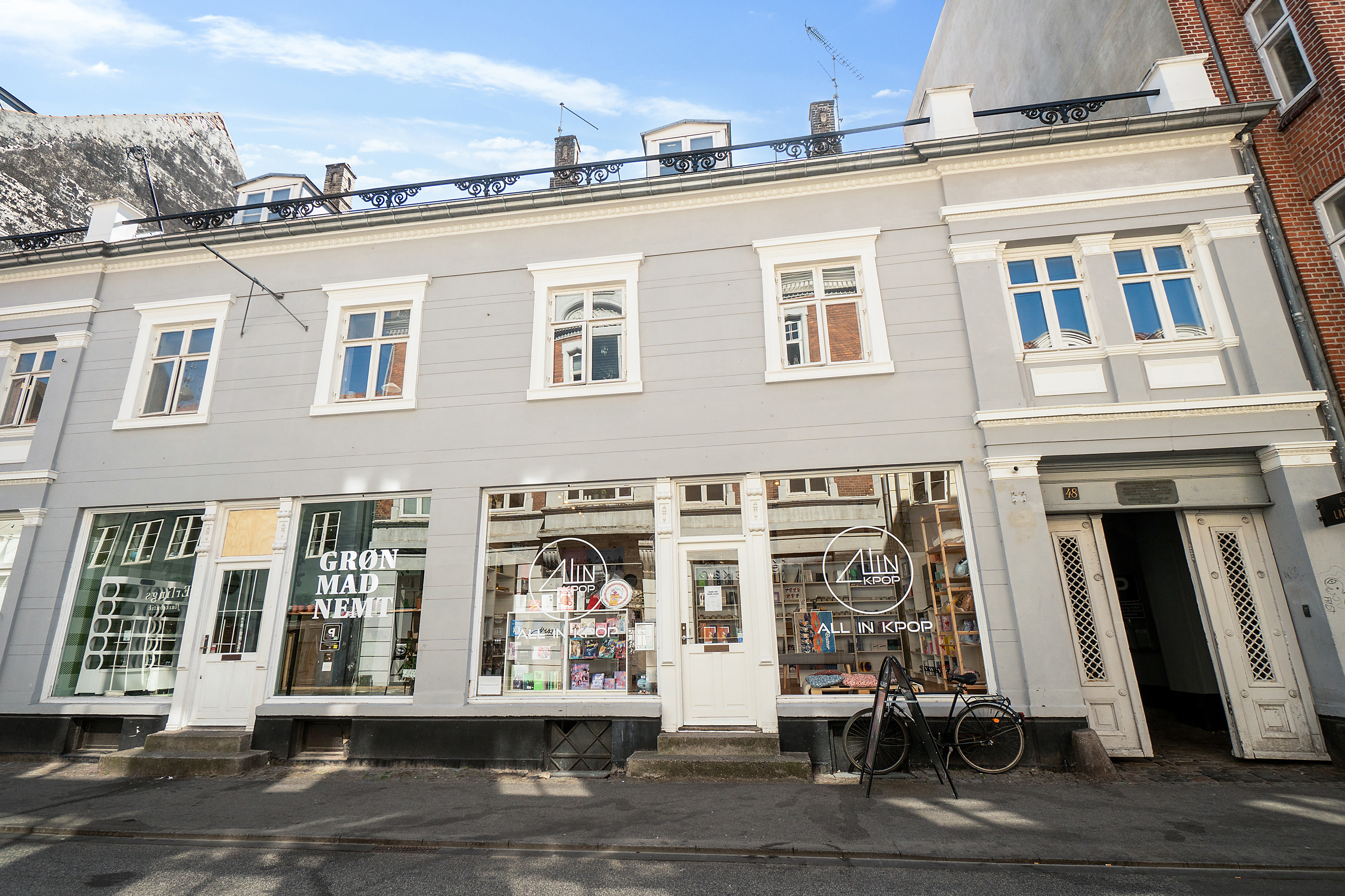 Facade Mejlgade 48 i Aarhus