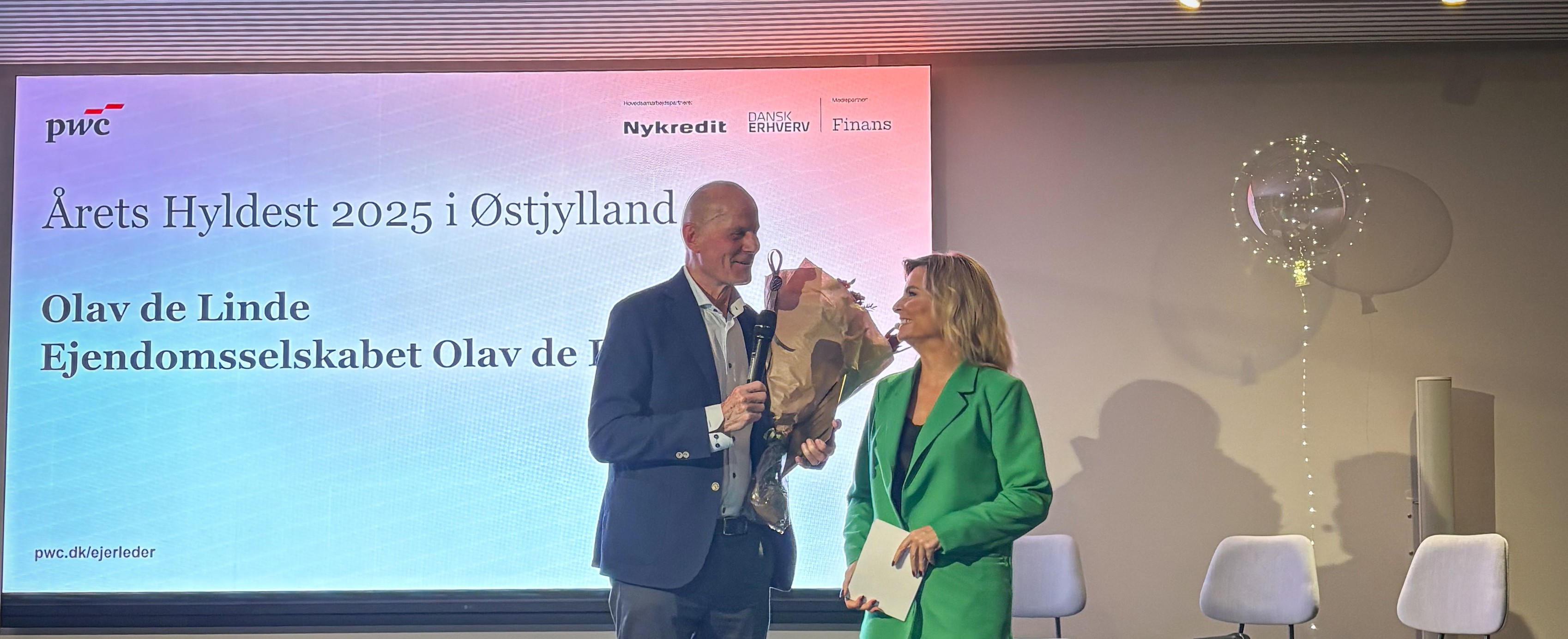 Olav de Linde modtager Århus Hyldest 2025 i Østjylland