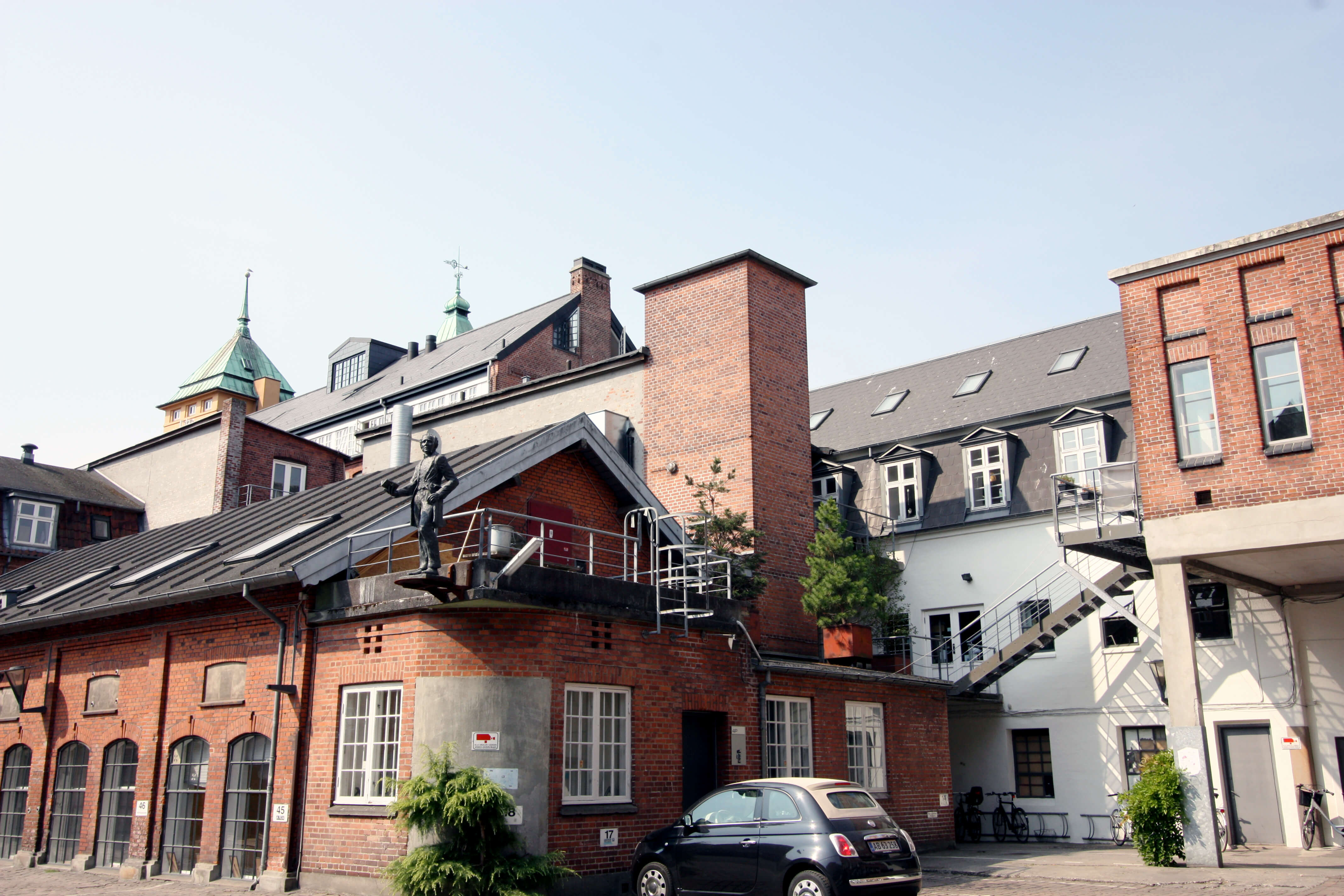 Facade Chokoladefabrikken Elvirasminde på Klostergade 28 i Aarhus