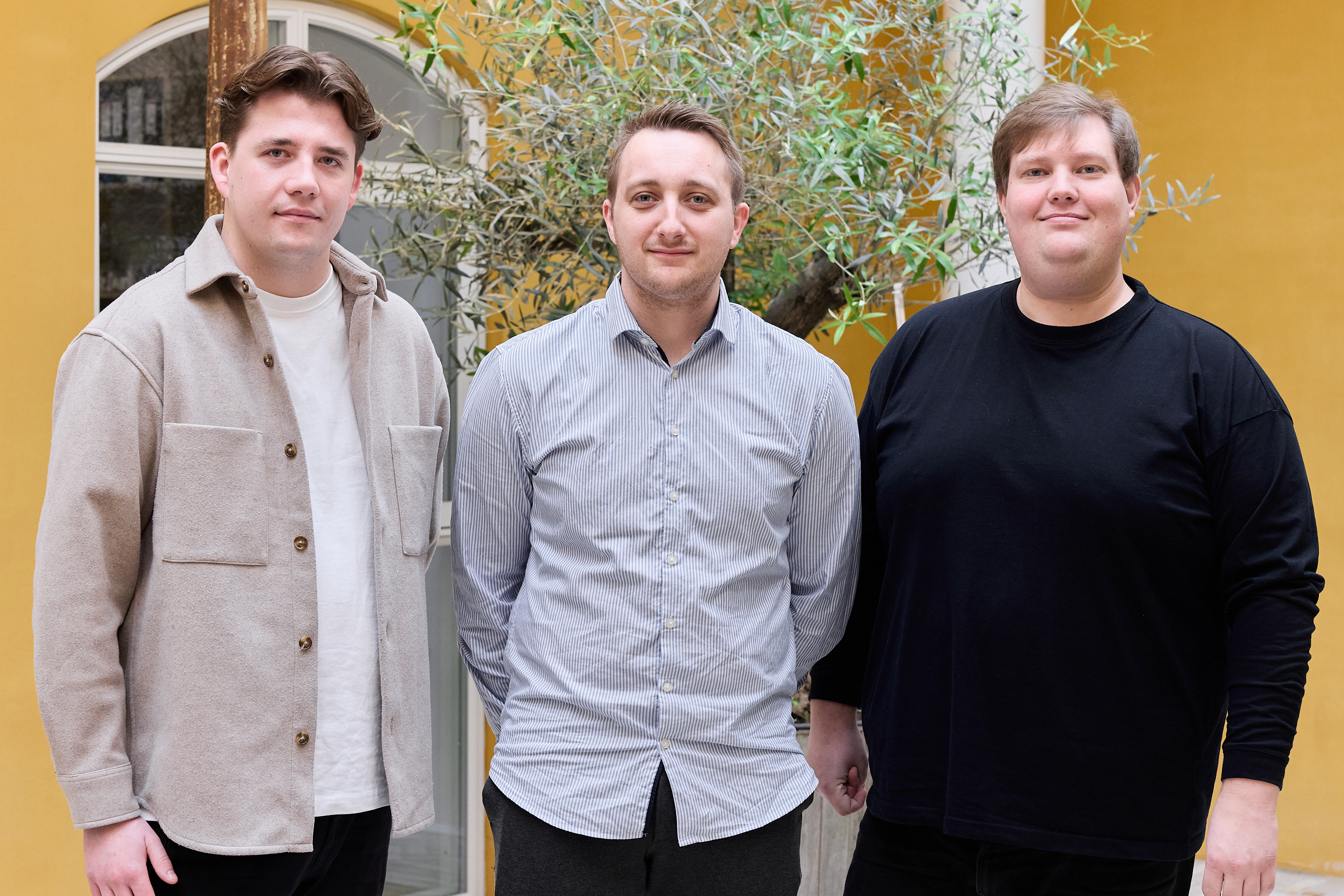 Magnus Vestergaard, Nicolai Tranberg og Simon Poulsen boligudlejningsteam Aarhus