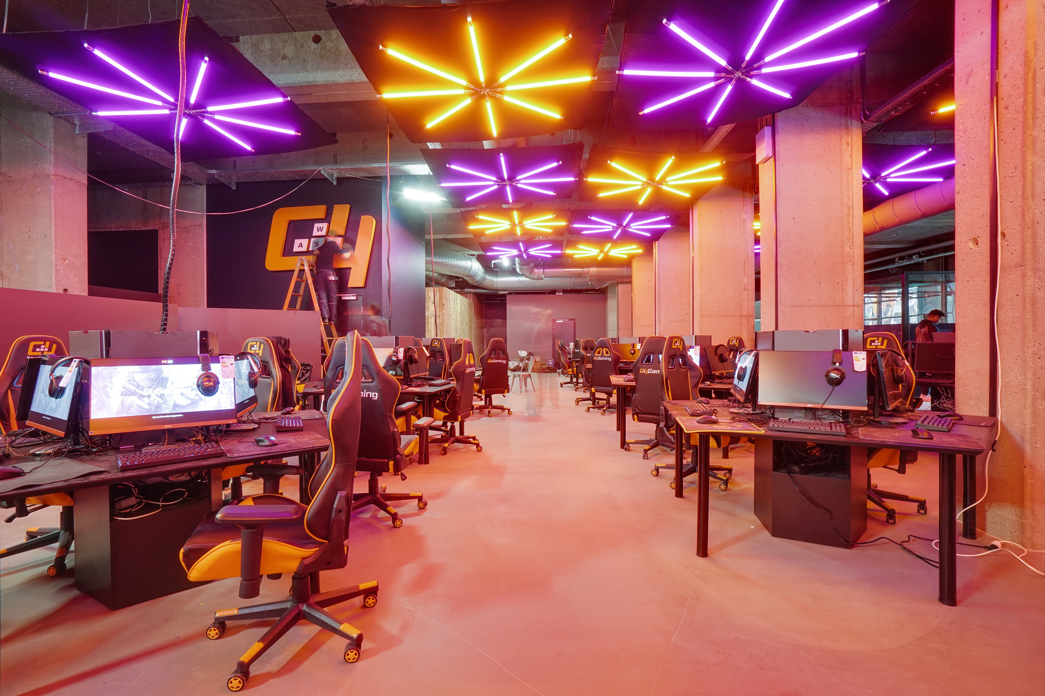 C4 Gaming lokaler på Ankersgade 12 i Aarhus 2021