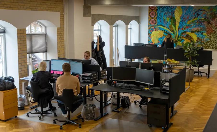 Ejendomsselskabet Olav de Linde medarbejdere i Frichsparken