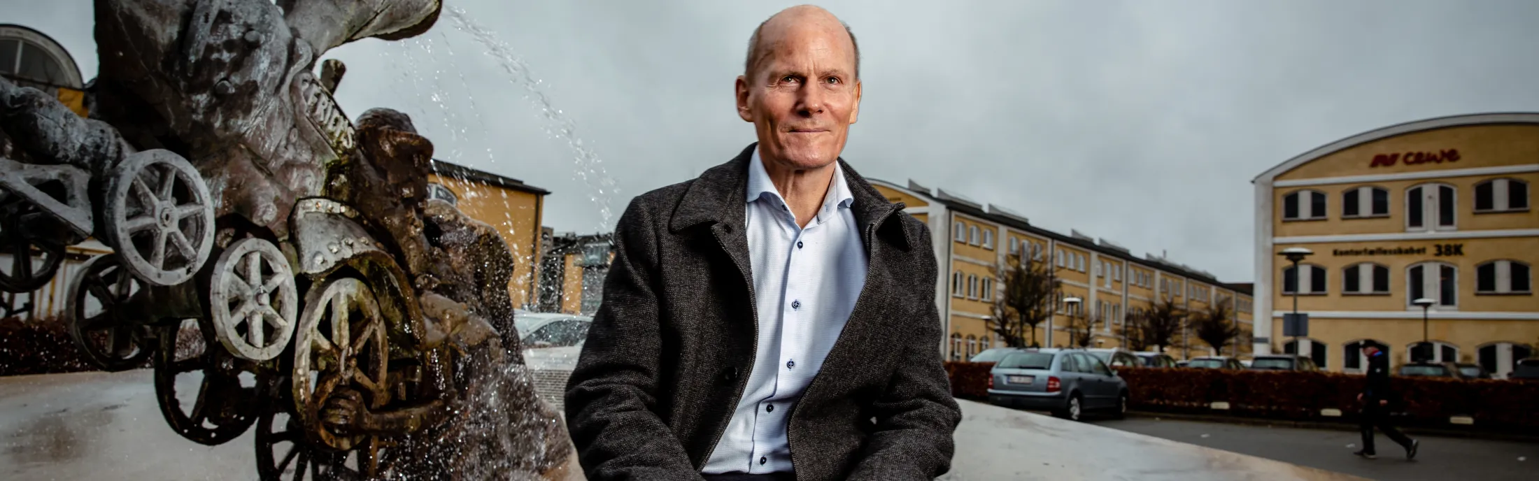 Portræt af Olav de Linde af Jesper Balleby 2022