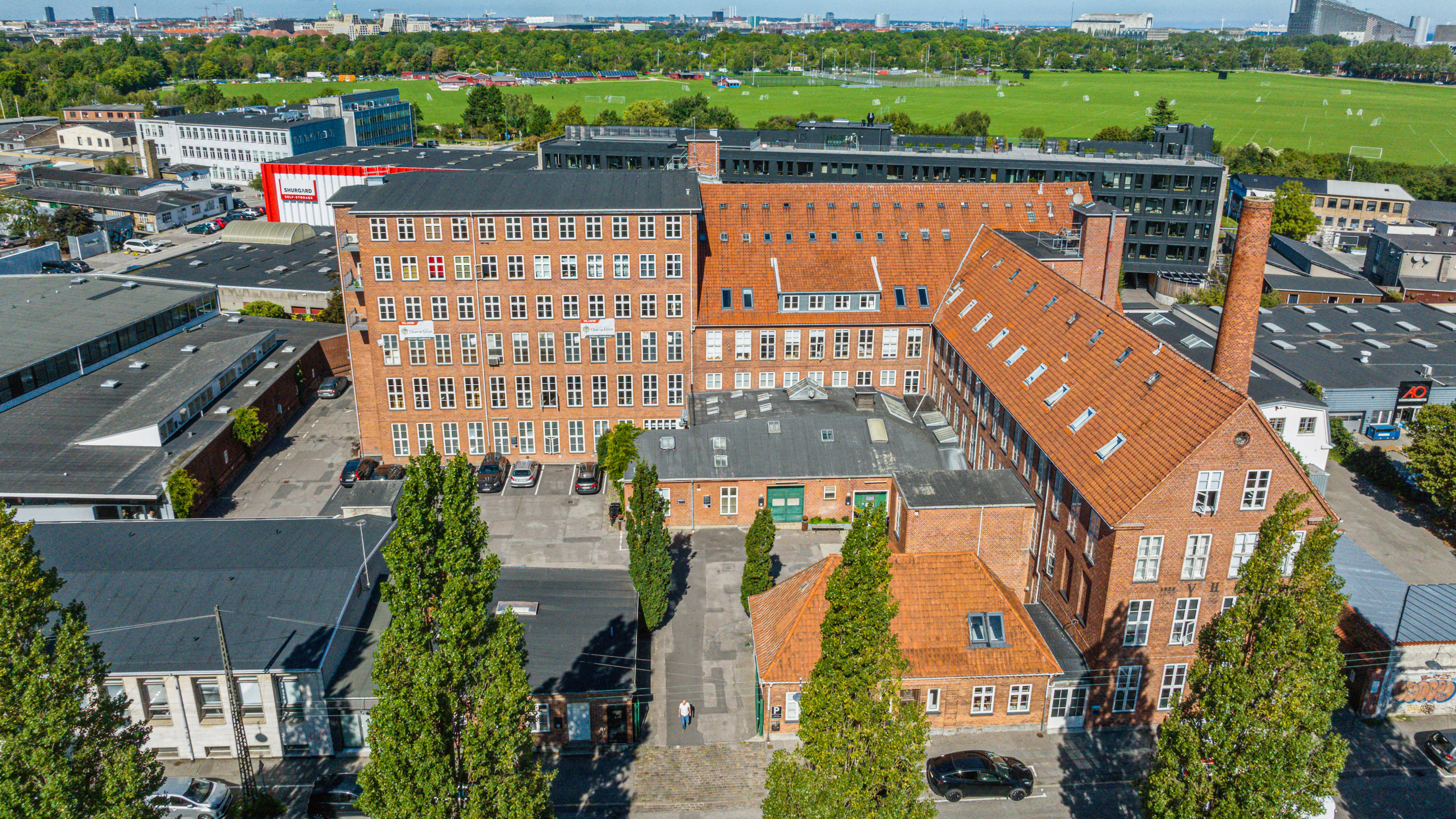 Luftfoto Prags Boulevard 49 i København