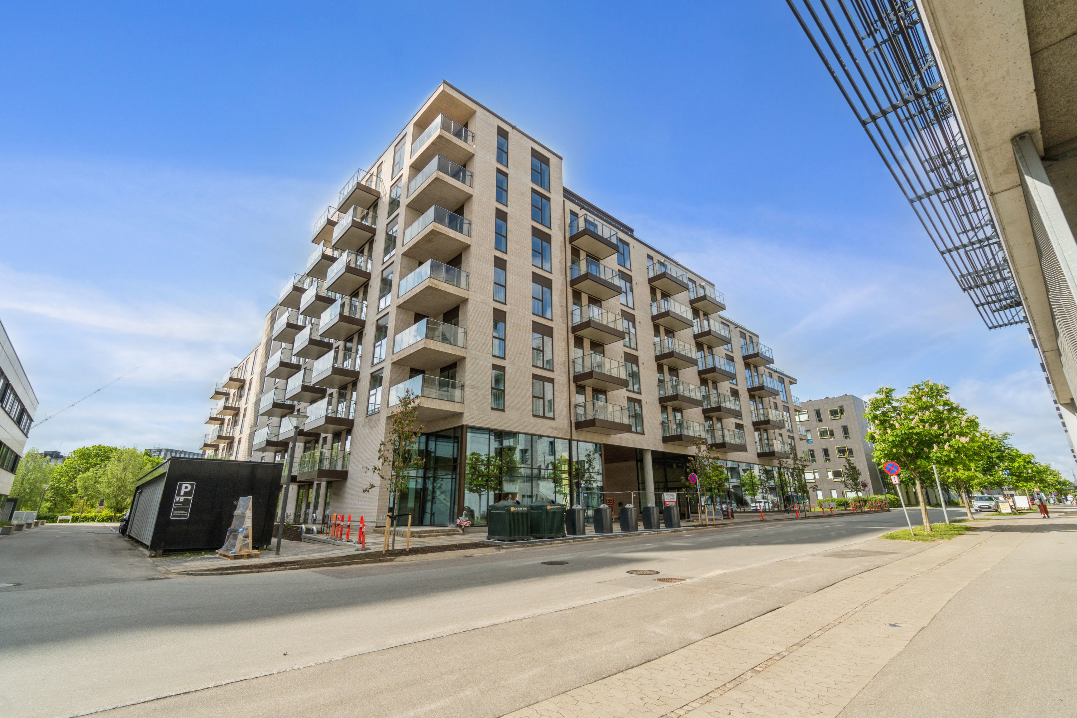 Facade Maltgården Ceres Allé 11 i Aarhus