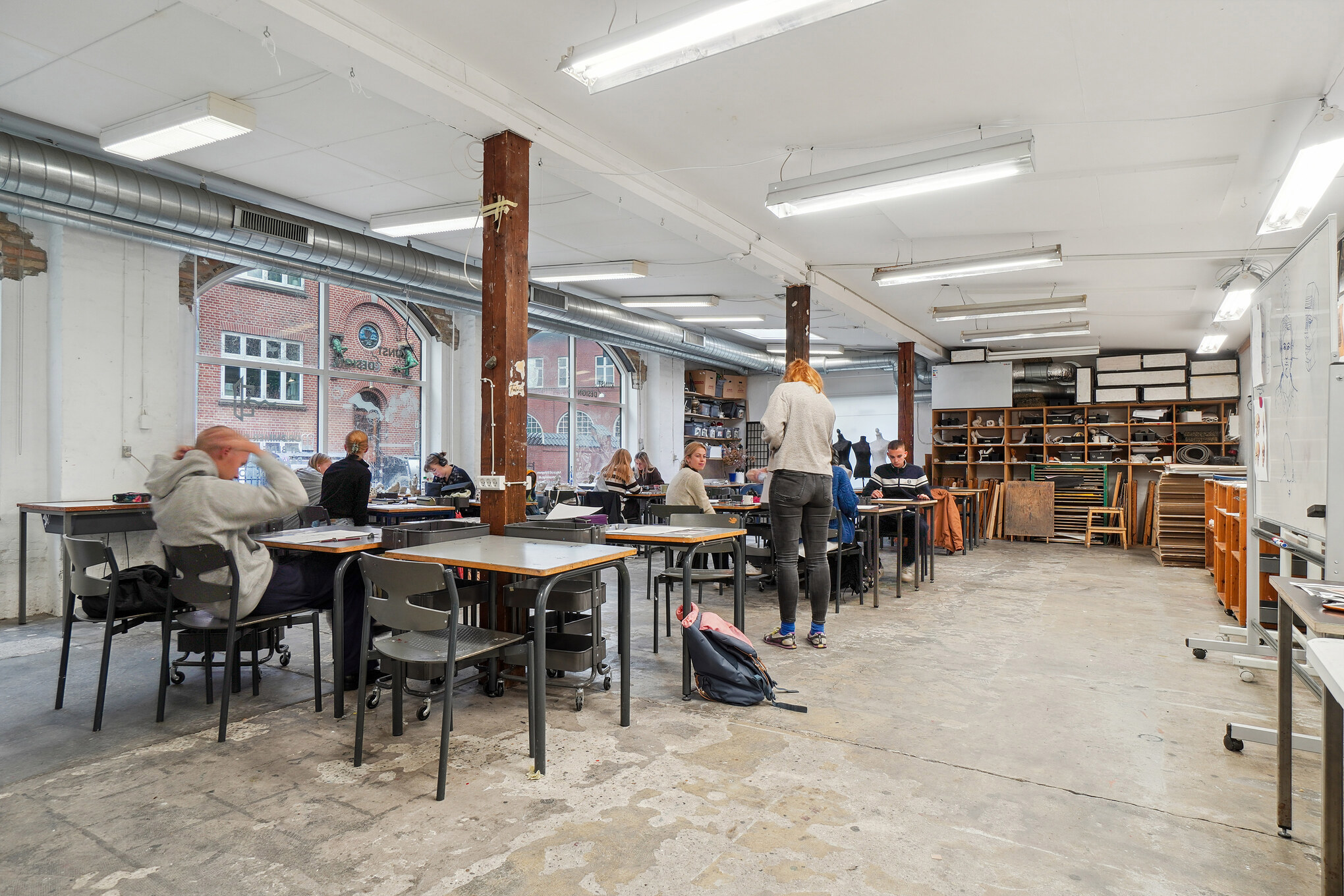 Skolen For Kunst Og Design Chokoladefabrikken Elvirasminde Klostergade i Aarhus